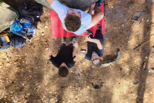 Escalada em Fontainebleau a partir de Paris com guia certificado