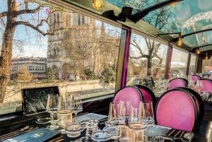 Paris: Champs Elysées Bus Toqué com almoço e taça de champanhe