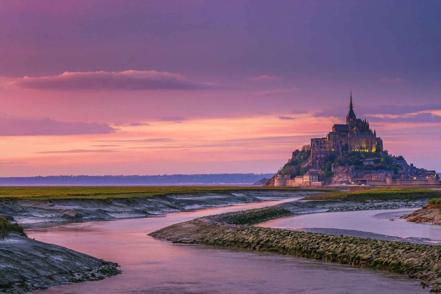 Dagsutflykt till Mont Saint Michel från Paris