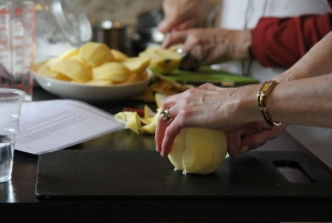 Fransk dessertklass med en parisisk kock
