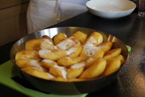 Fransk dessertklass med en parisisk kock