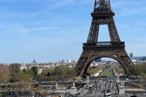 エッフェル塔入場：頂上または2階（オーディオガイド付き）