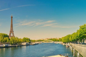 エッフェル塔入場：頂上または2階（オーディオガイド付き）