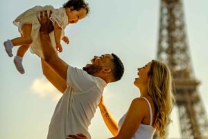 エッフェル塔のプライベート撮影