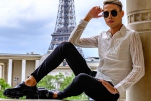 エッフェル塔のプライベート撮影