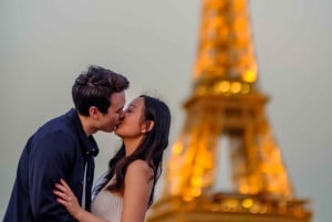 エッフェル塔のプライベート撮影