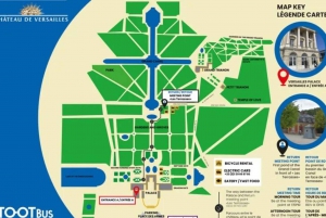 Excursión de París al Palacio de Versalles en Tootbus
