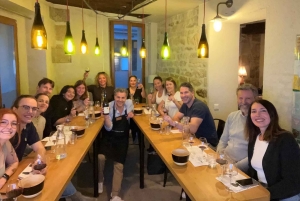 Corso di degustazione di vini francesi con un sommelier