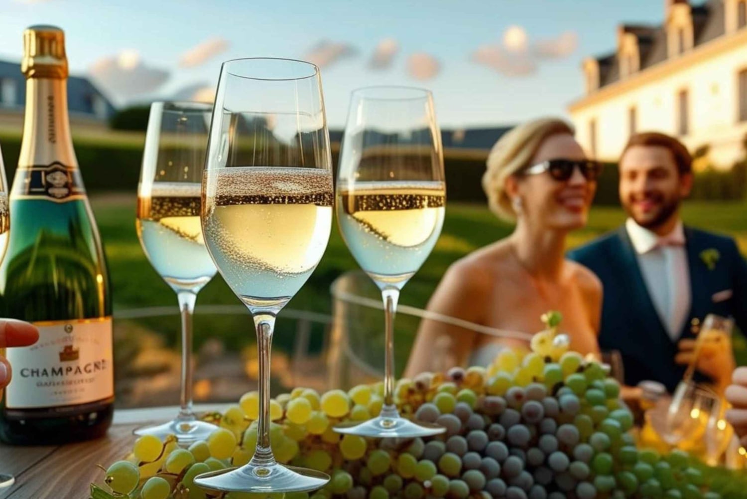 Z Paryża: wycieczka po piwnicach szampana i winnicach oraz degustacja