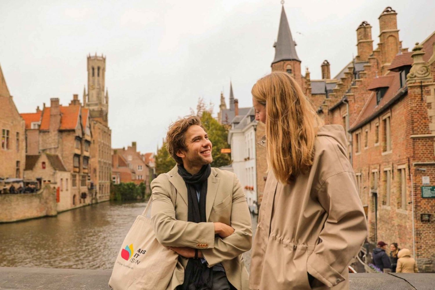Fra Paris: Dagstur til Brugge med valgfri sesongcruise