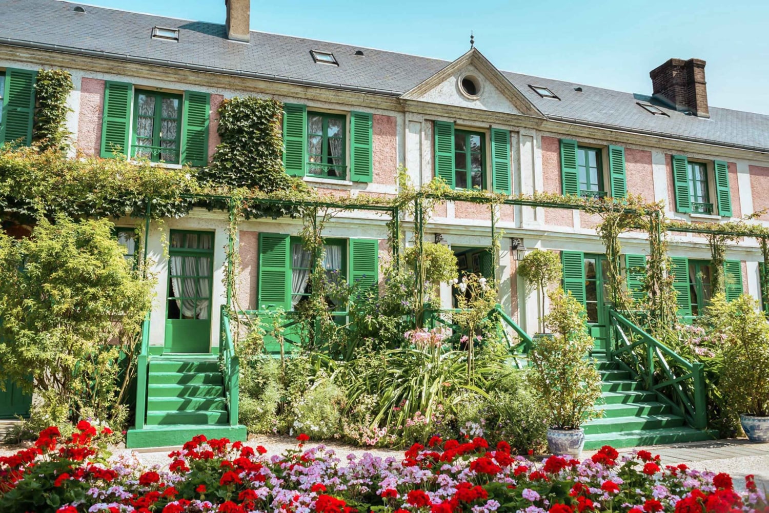 Pariisista: Giverny & Versailles lounaalla.