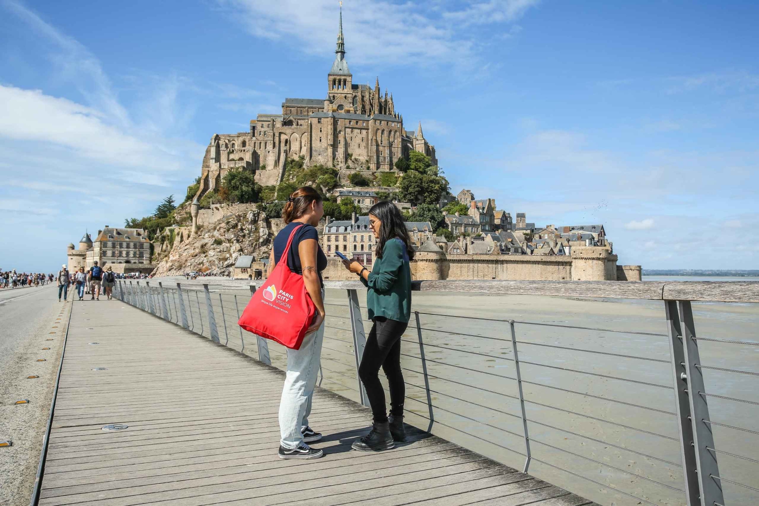 De Paris: Excursão guiada de 1 dia ao Monte Saint-Michel