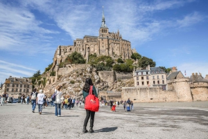 De Paris: Excursão guiada de 1 dia ao Monte Saint-Michel