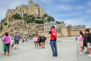 De Paris: Excursão guiada de 1 dia ao Monte Saint-Michel