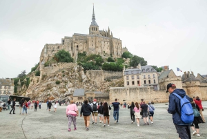 De Paris: Excursão guiada de 1 dia ao Monte Saint-Michel