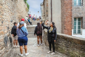 De Paris: Excursão guiada de 1 dia ao Monte Saint-Michel