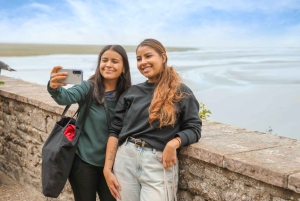 De Paris: Excursão guiada de 1 dia ao Monte Saint-Michel