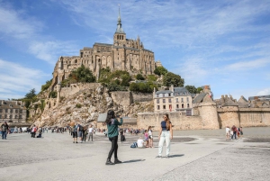 De Paris: Excursão guiada de 1 dia ao Monte Saint-Michel