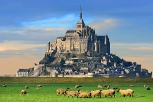 De Paris: Tour em pequenos grupos pelo Mont St Michel e prova de sidra