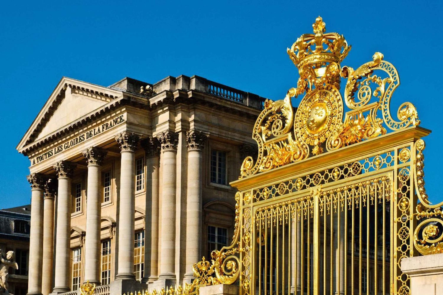 Depuis Paris : Château et jardins de Versailles avec transfert