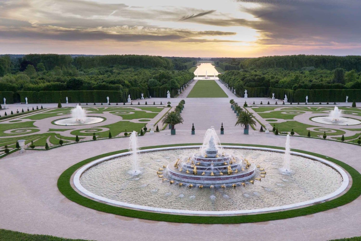 Depuis Paris : Château et jardins de Versailles avec transfert