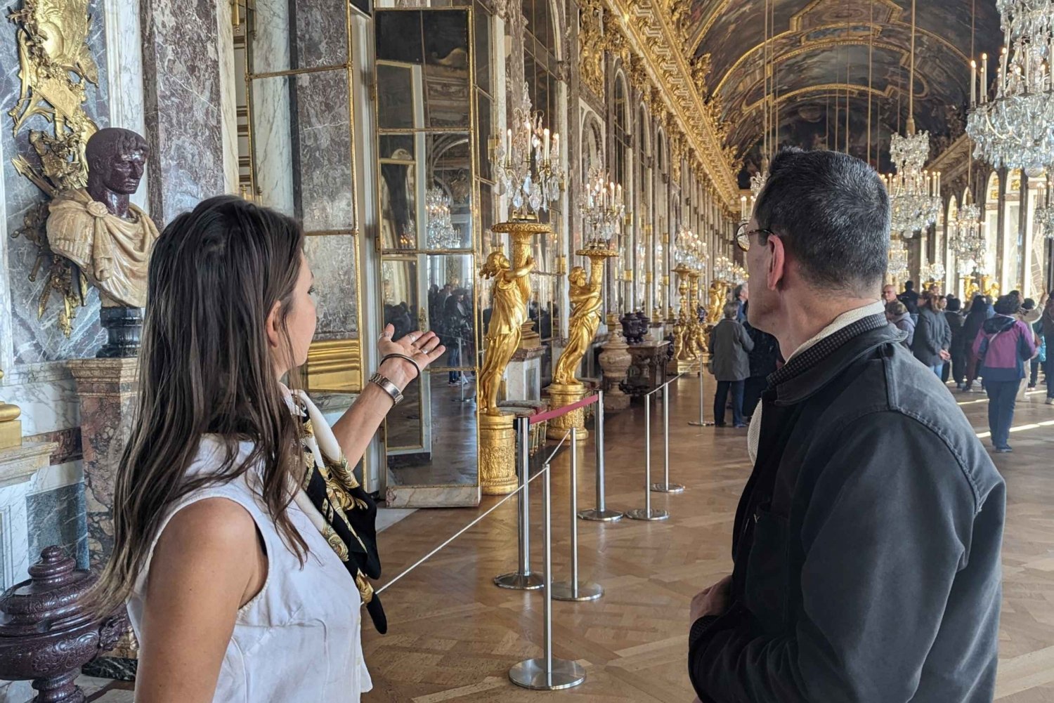 Au départ de Paris : Château et jardins de Versailles avec voiturette de golf