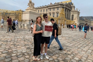 Depuis Paris : Château et jardins de Versailles avec transport