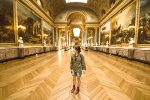 Da Parigi: Biglietti per la Reggia di Versailles con guida autonoma e giardini