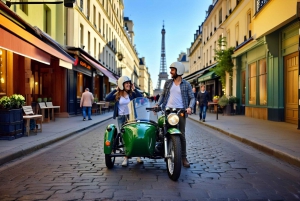 Från Paris: Versailles Vintage Sidecar Tour med inträde