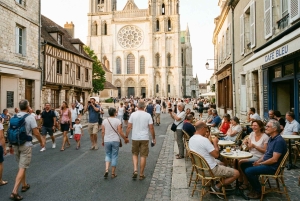 Visite guidée d'une journée à Chartres avec transfert depuis Paris