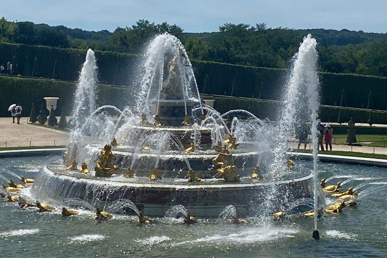 Giverny Versailles Trianon Lille gruppe i minivan fra Paris