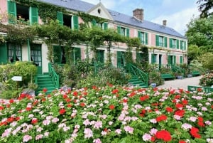 Giverny Versailles Trianon Lille gruppe i minivan fra Paris