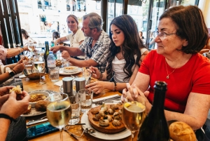 Le Marais matvandring med ost, vin og bakverk