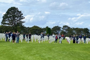 メルセデスで行く、ガイド付きモン・サン＝ミシェル＆Dデイのプライベートツアー