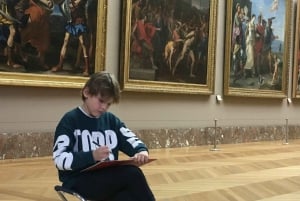 Лувр: частная экскурсия для семей с детьми