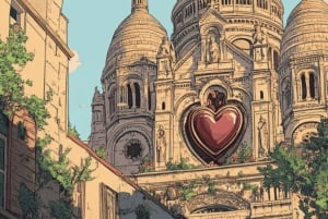 Montmarte malingsøkt og spasertur for barn!