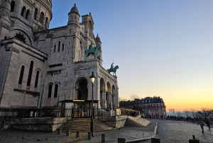 Montmartre före folkmassorna: Rundvandring & frukost