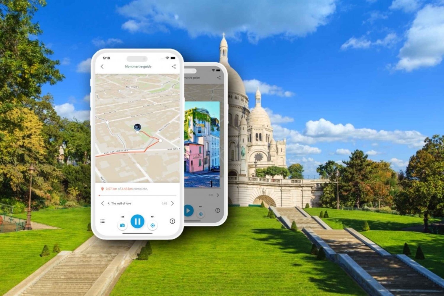 Montmartre, Paris: audioguidet tur i din smartphone