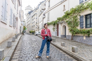 Montmartre Sacre Coeur area photoshoot by Paris photographer