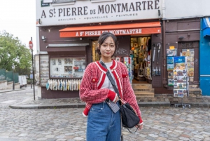 Montmartre Sacre Coeur area photoshoot by Paris photographer