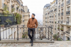 Montmartre Sacre Coeur area photoshoot by Paris photographer