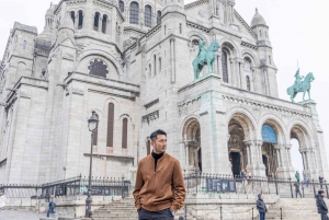 Montmartre Sacre Coeur area photoshoot by Paris photographer