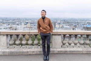 Montmartre Sacre Coeur area photoshoot by Paris photographer