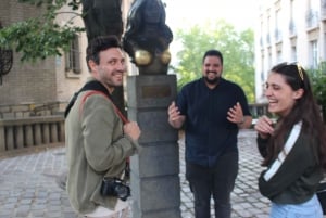Séance de peinture et visite pied à Montmarte pour les enfants !