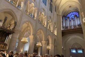 Notre-Damen katedraalin sisätilat ja Île de la Cité -kävelykierros