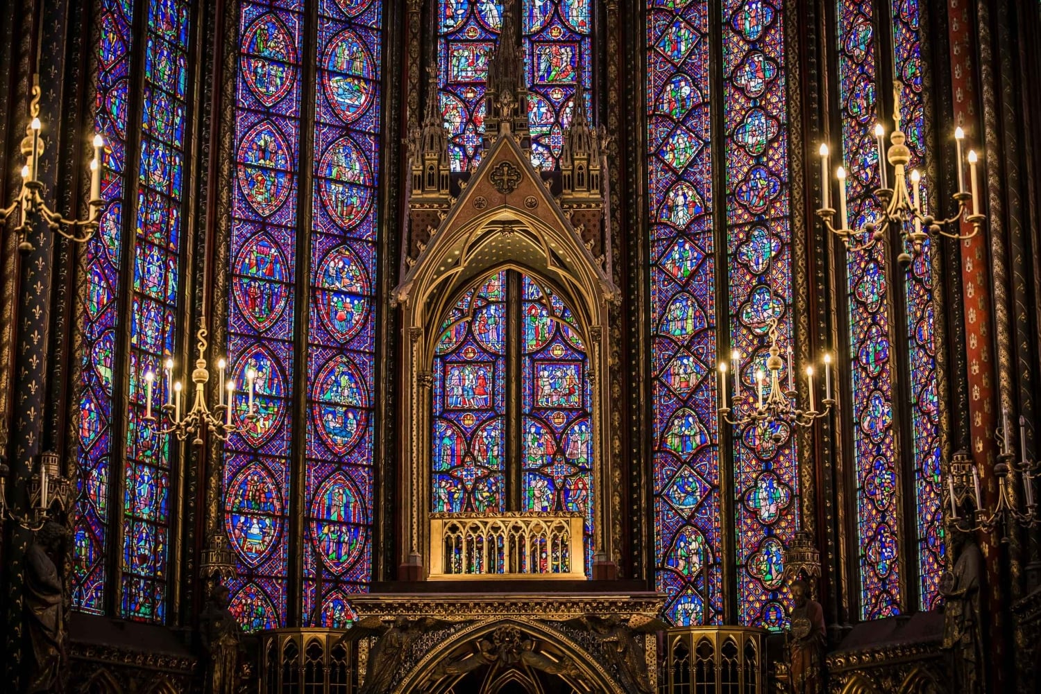Notre-Dame utendørs tur med bakverk og inngang til Sainte-Chapelle