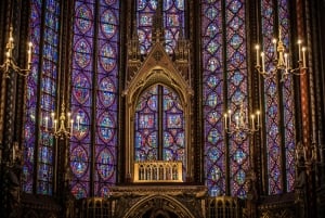 Notre-Dame utendørs tur med bakverk og inngang til Sainte-Chapelle