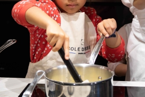 Parent-child cooking or pastry class at the École Ducasse in Paris
