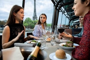 Paris: Festliche Mittagskreuzfahrt durch Paris am ersten Weihnachtsfeiertag
