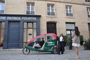 Paris: 2 Stunden Emily Cooper Tour in einer privaten Fahrrad-Rikscha